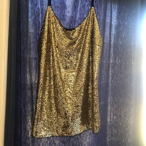 Sequin cami